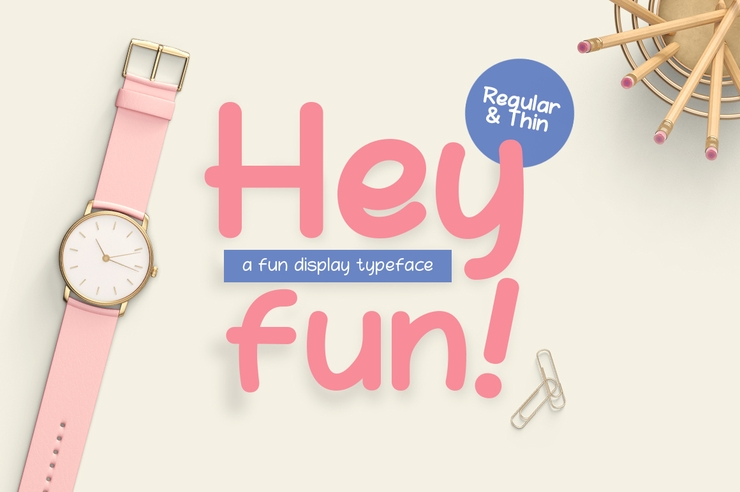 Hey Fun字体 1
