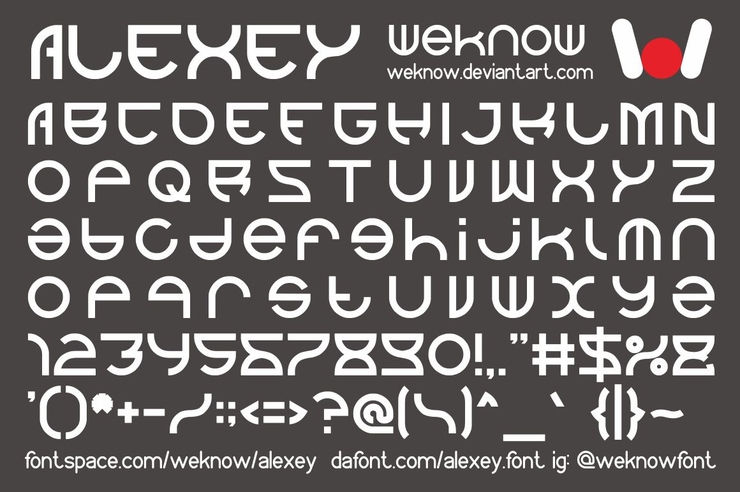 alexey字体 2