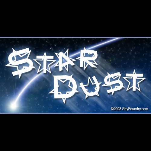 SF Star Dust字体 1