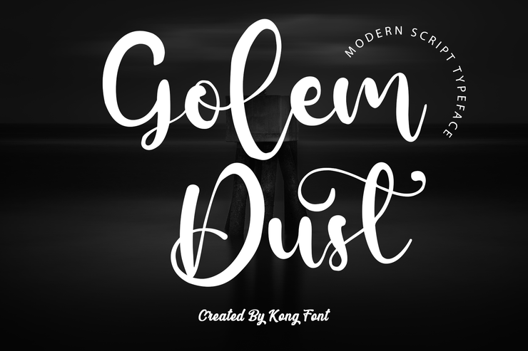 Golem Dust字体 1