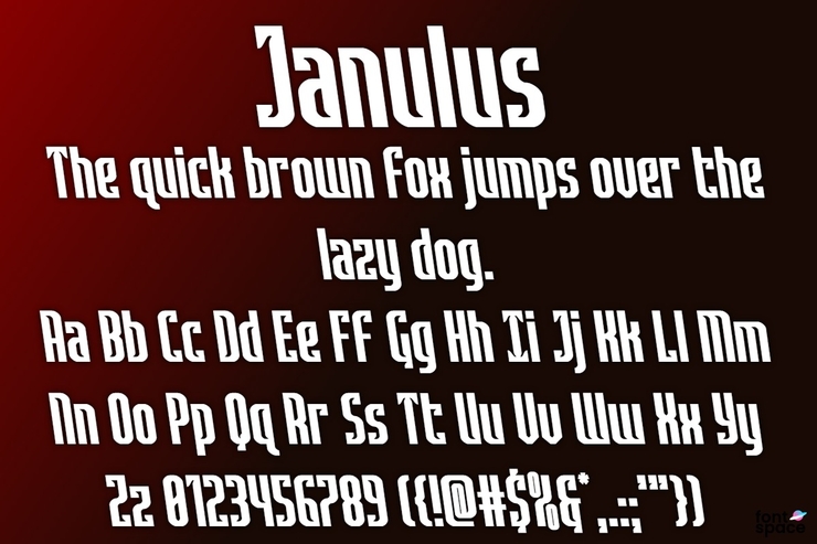 Janulus字体 7