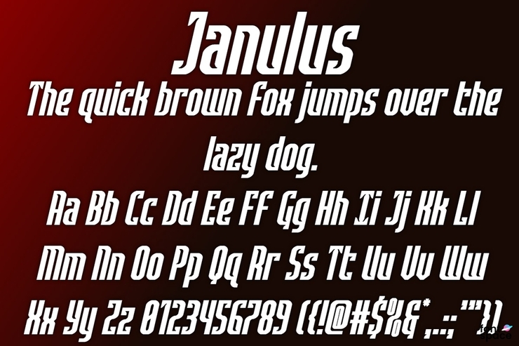 Janulus字体 9