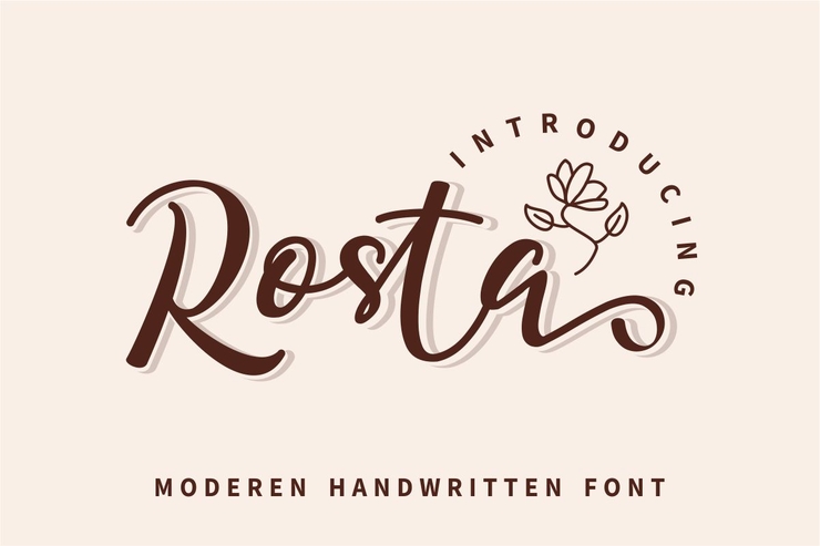 Rosta字体 1