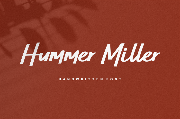Hummer Miller字体 10