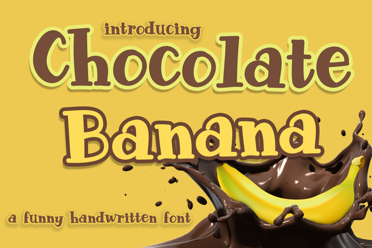 Chocolate Banana字体 1