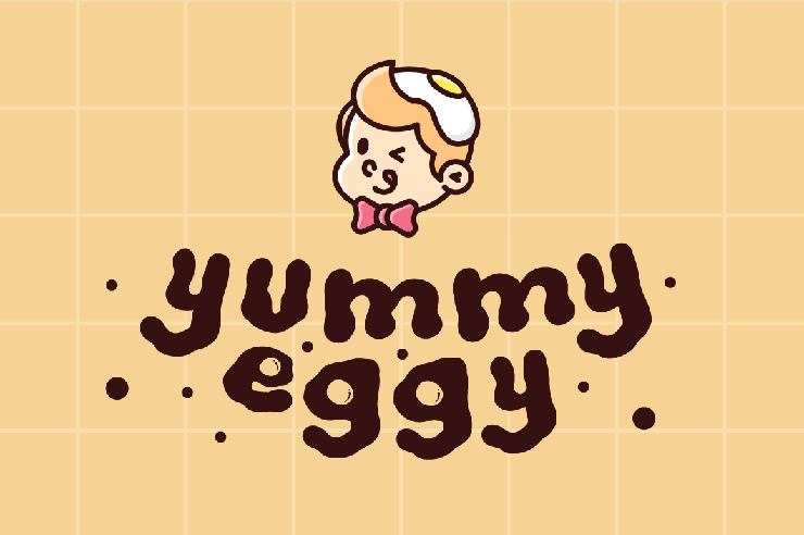 Sense egg Display字体 7