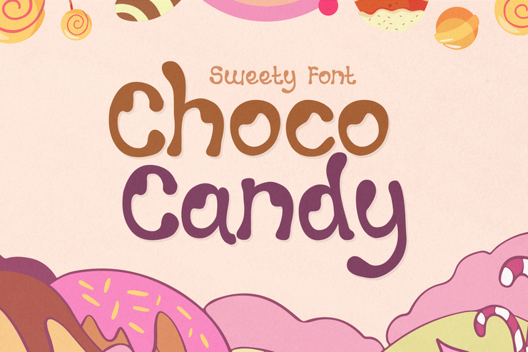 Choco Candy字体 3