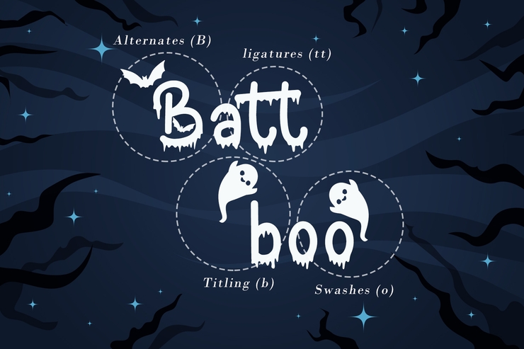 Bat Boo字体 1