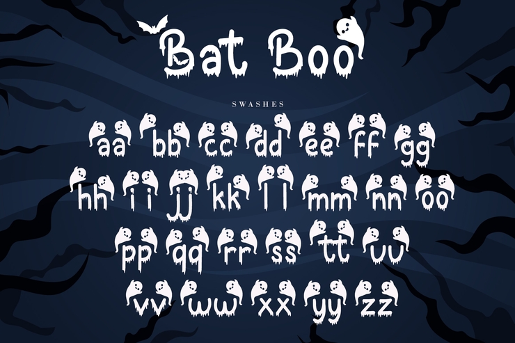 Bat Boo字体 3