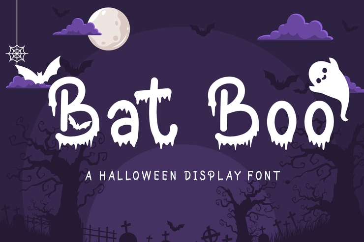 Bat Boo字体 4
