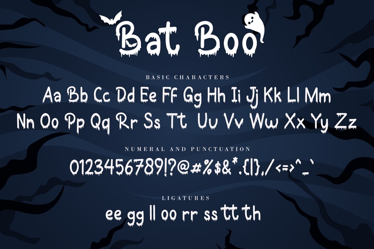 Bat Boo字体 6