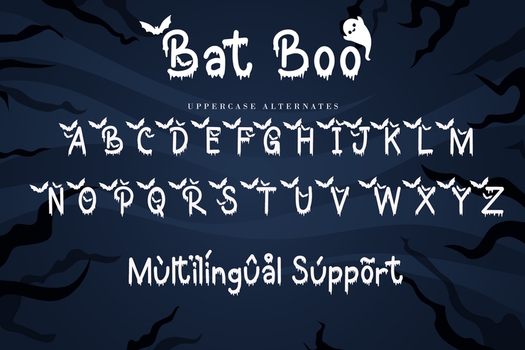 Bat Boo字体 8
