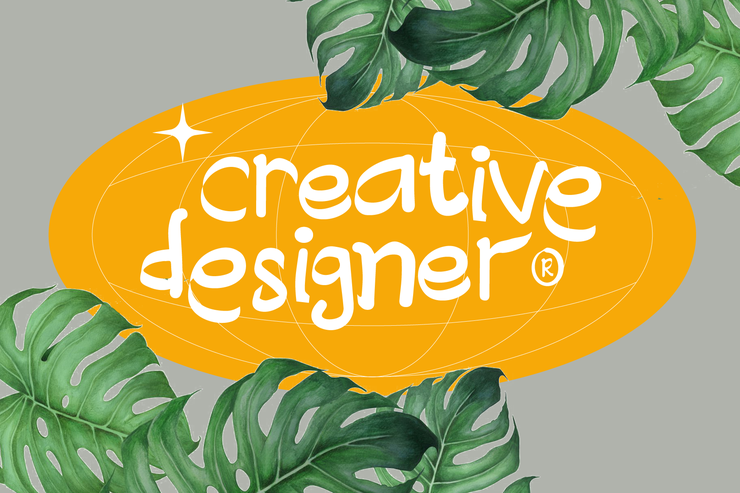 Creative Designer字体 3