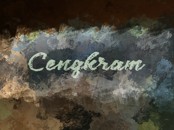c Cengkram字体 1