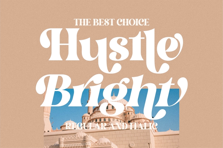 Hustle Bright字体 4