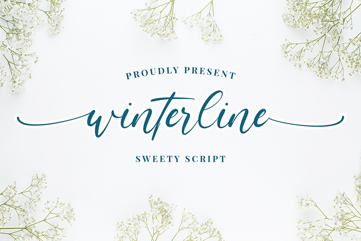winterline字体 1