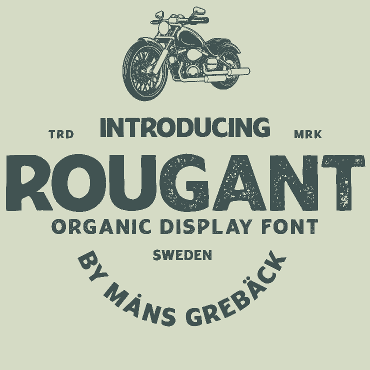 Rougant Rough字体 5