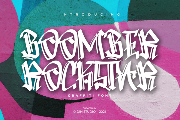 Boomber Rockstar字体 2