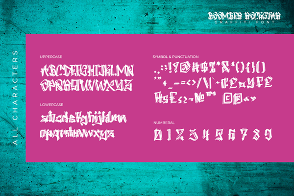 Boomber Rockstar字体 3