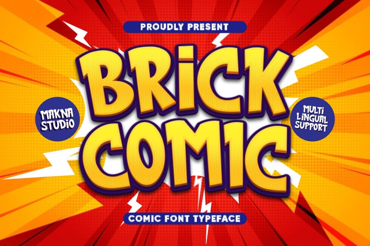 brick comic字体 6