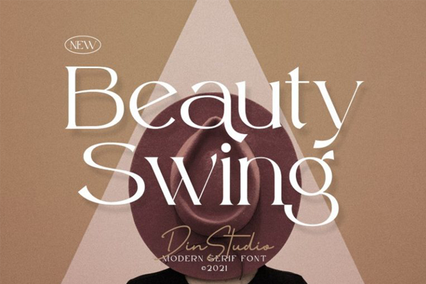 Beauty Swing字体 1