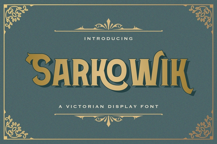 Sarkowik字体 2