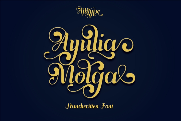 Ayulia Molga字体 1