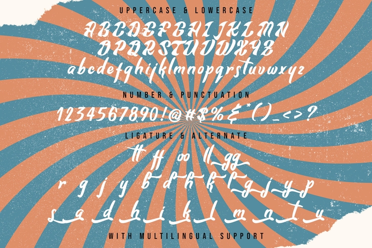 Sung Abed字体 10