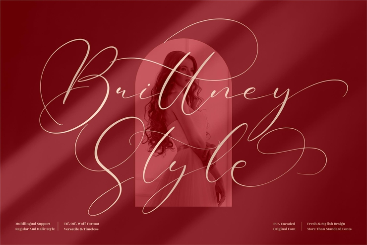 Brittney Style字体 5