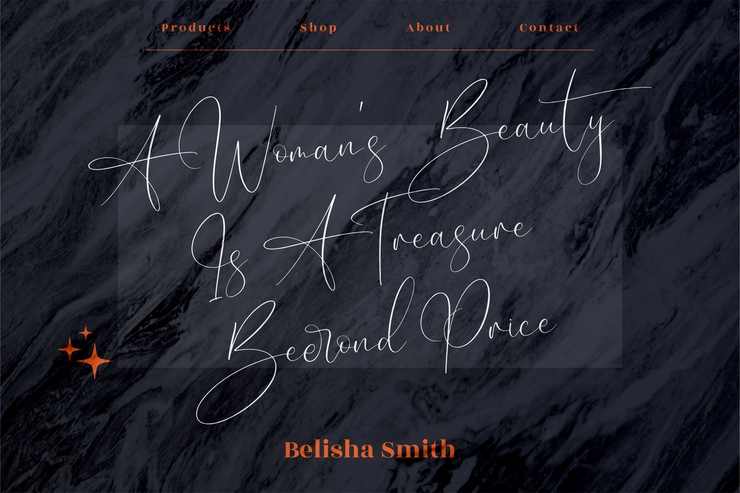 Hunterland Ontime字体 9