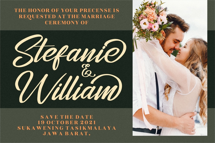 Stephenson Brandon字体 3