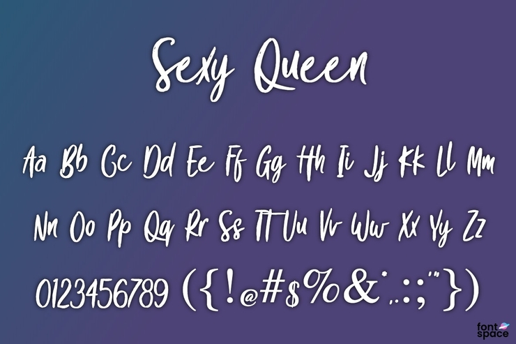 Sexy Queen字体 1
