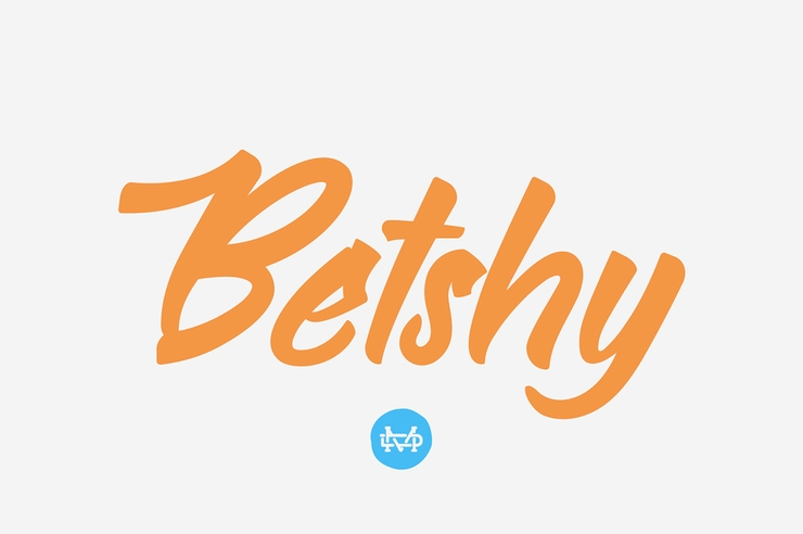 Bethsy字体 5