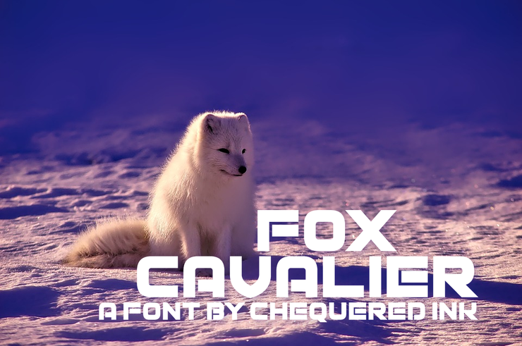 Fox Cavalier字体 1