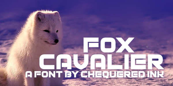 Fox Cavalier字体 2