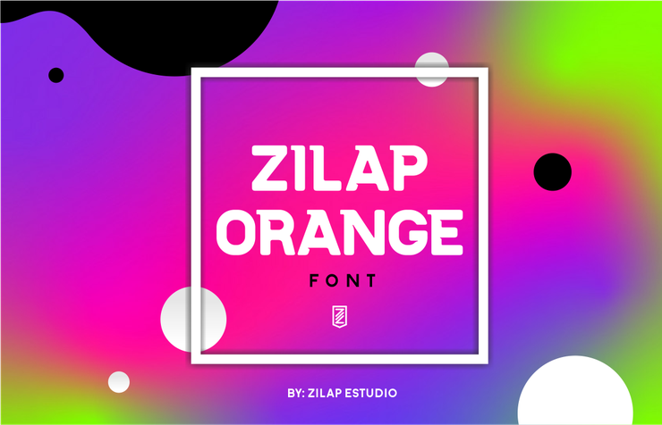 Zilap Orange字体 5