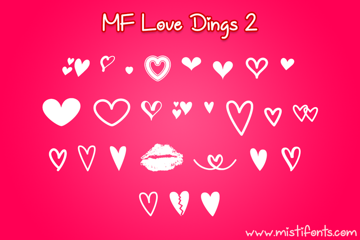 MF Love Dings 2字体 1