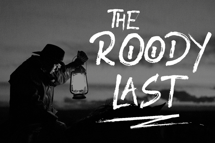 ROODY LAST字体 1