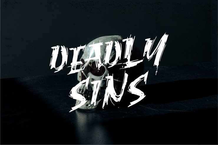 Ragnar Brush字体 1