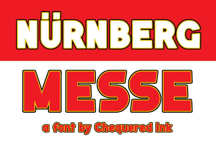 Nuernberg Messe字体 1