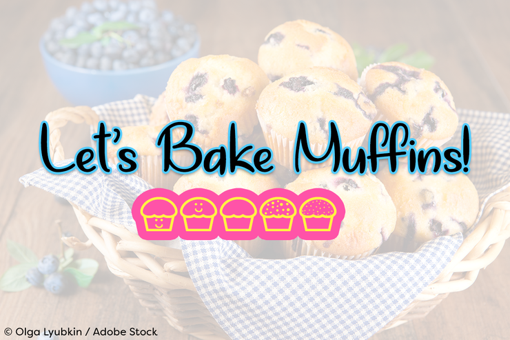 Lets Bake Muffins字体 1