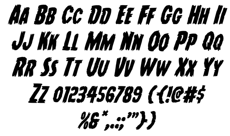 Young Frankenstein字体 4
