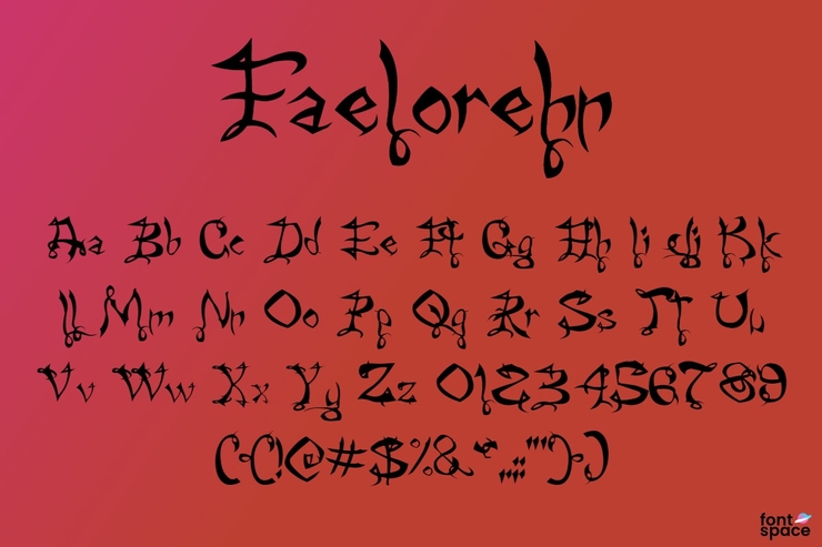 Faelorehn字体 1