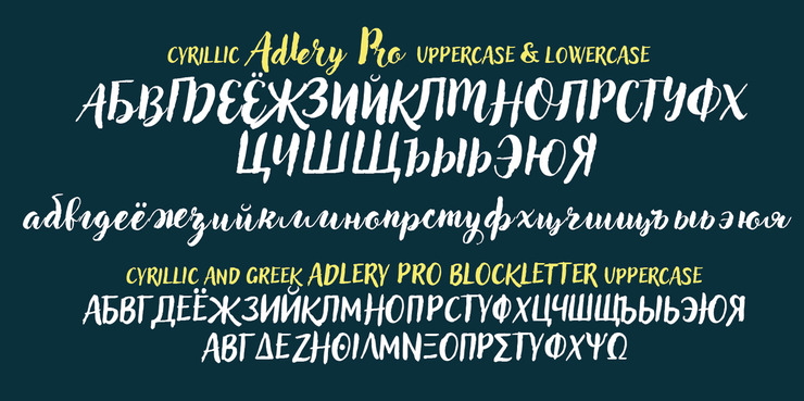 Adlery Pro字体 1