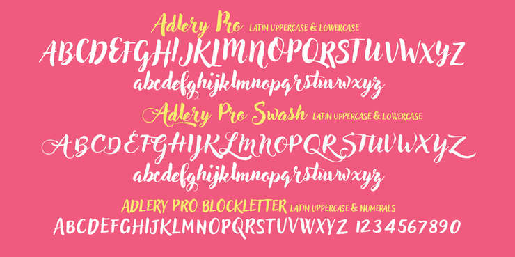 Adlery Pro字体 2