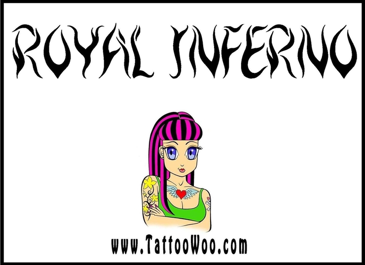 Royal Inferno字体 1