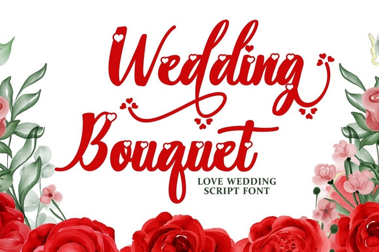 Wedding Bouquet字体 1