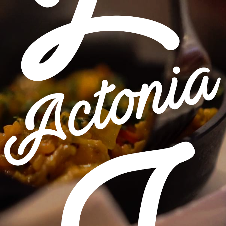 Actonia Hand字体 2