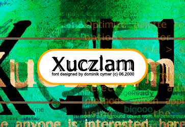 Xuczlam 字体 1