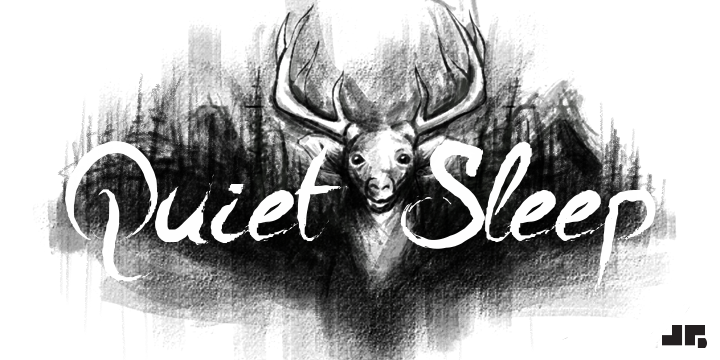 A Quiet Sleep字体 1